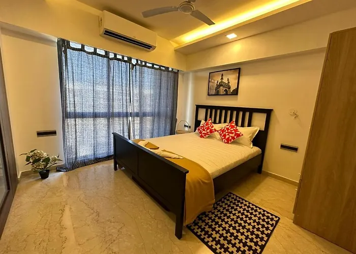 1Br Service Apartment In Bkc By Florastays