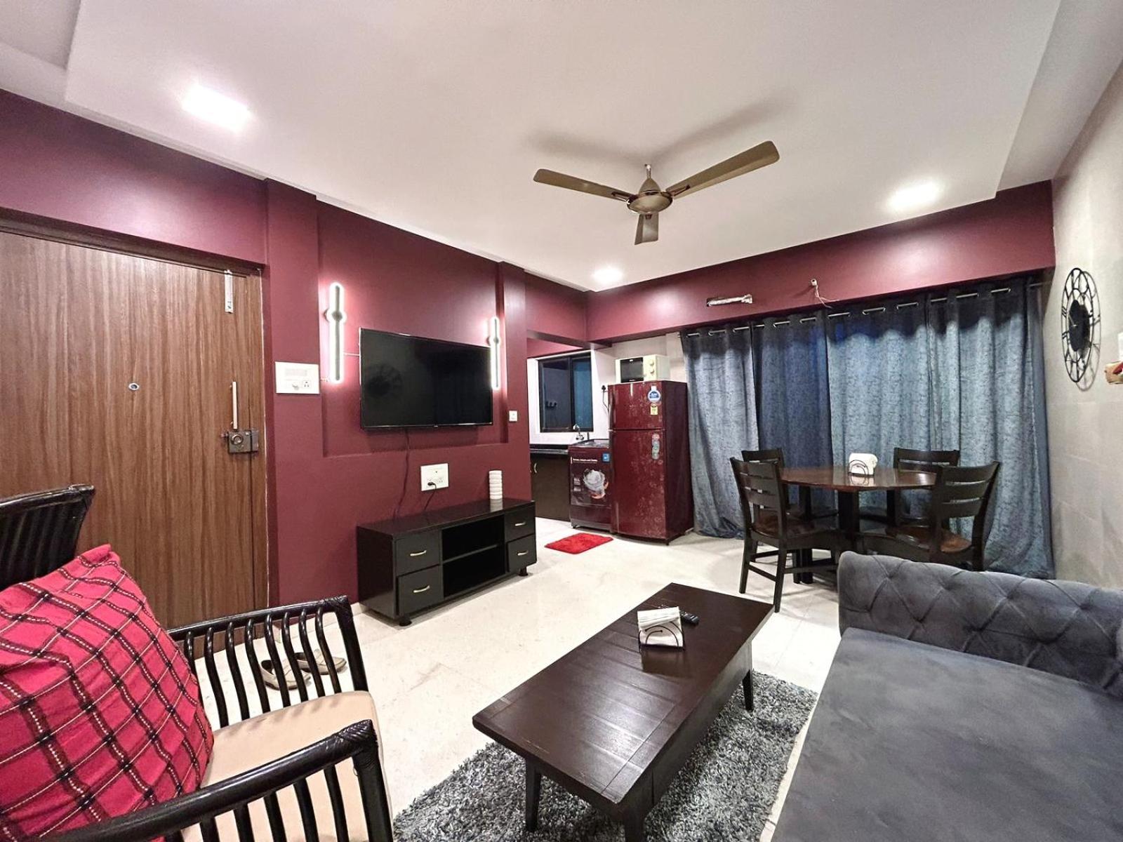 The Ruby Abode ! Premium 1 Bhk Santacruz